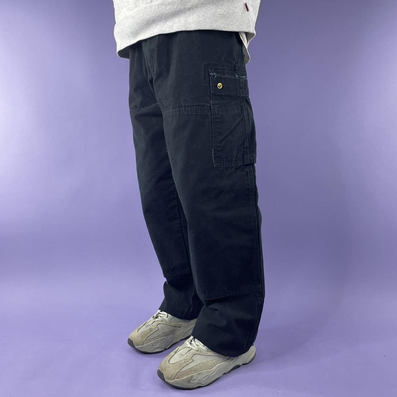 wrangler double knee cargo pants