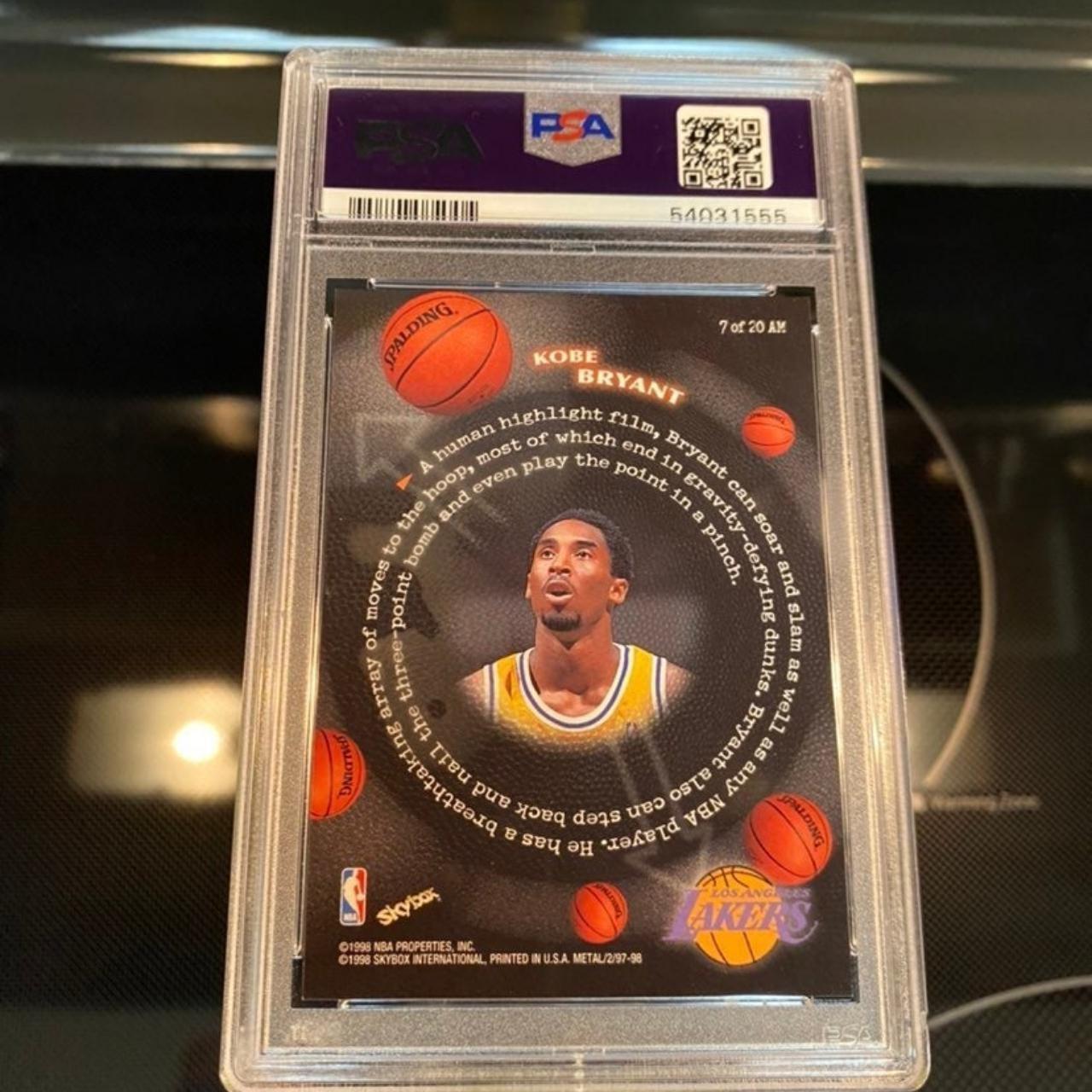 Skybox Kobe Bryant Metal Universe Psa Kobe Depop