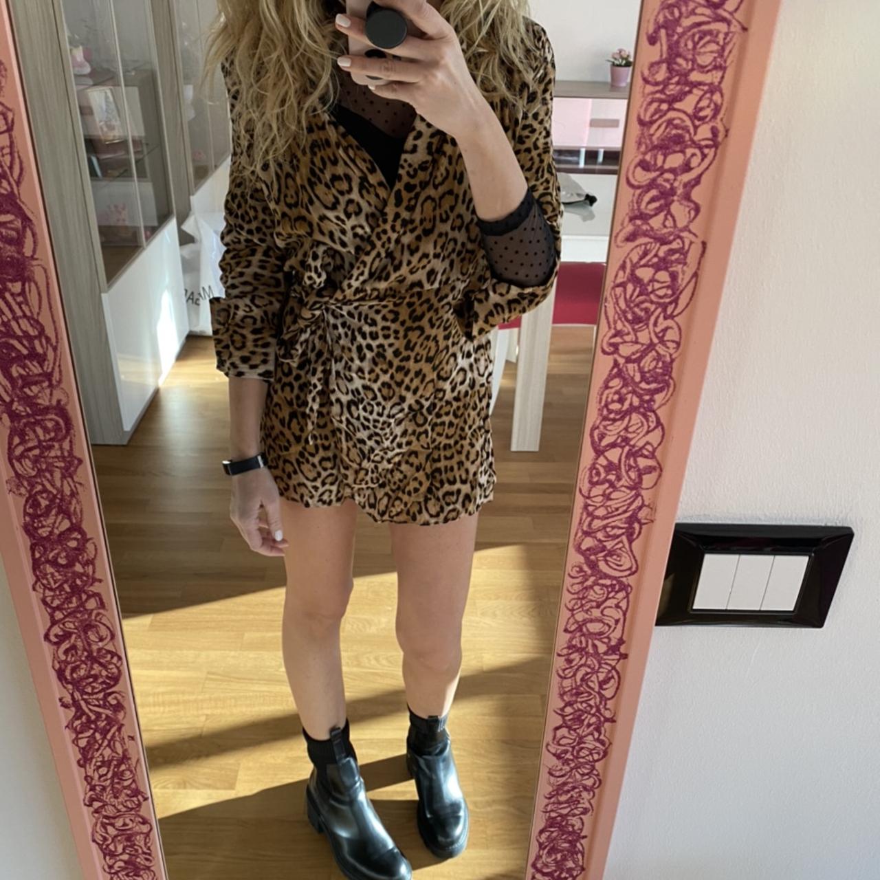 Animal Print Minigonna Leopardata Outfit Minigonna Leopardata Zara