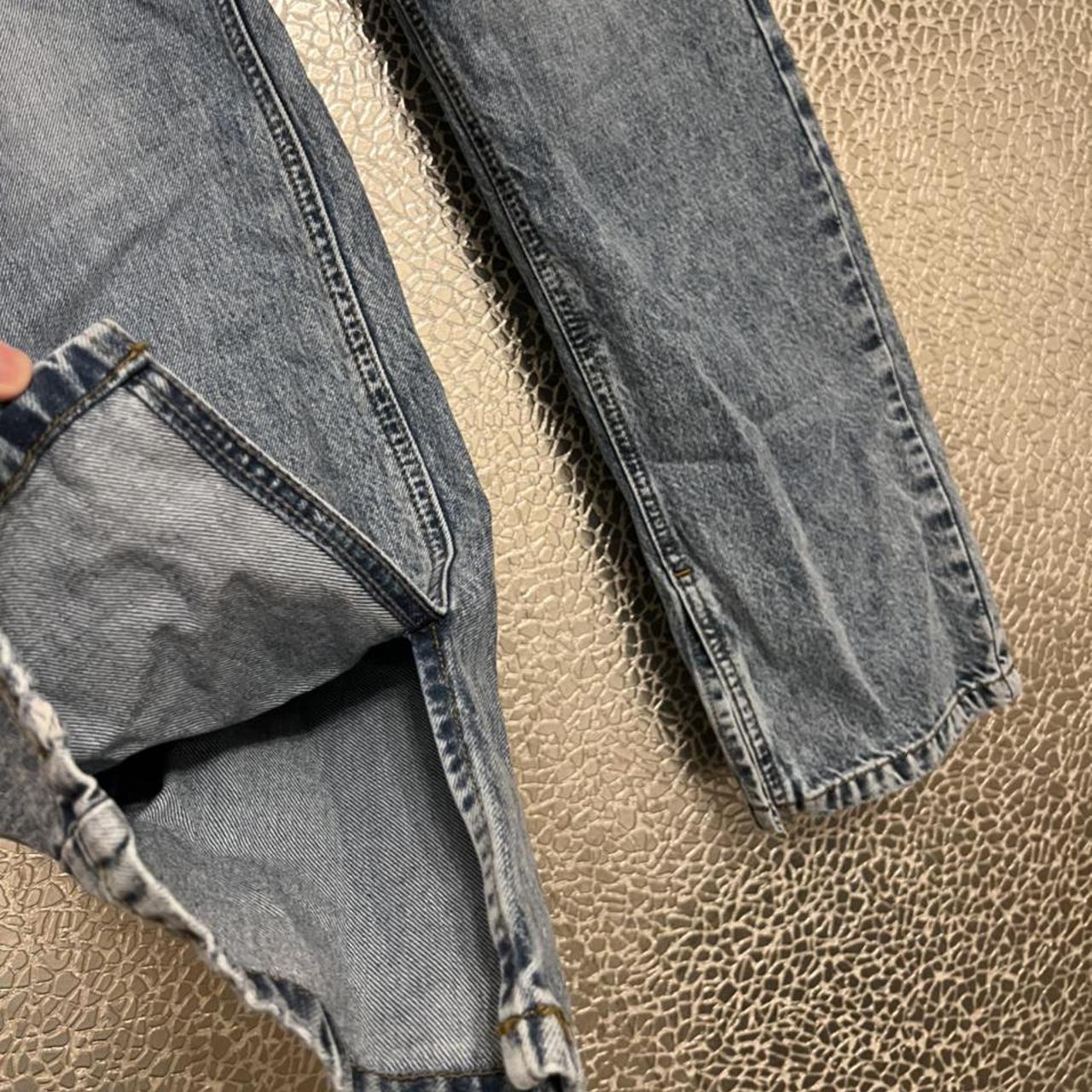 - River Island luxe collection, medium denim jeans... - Depop