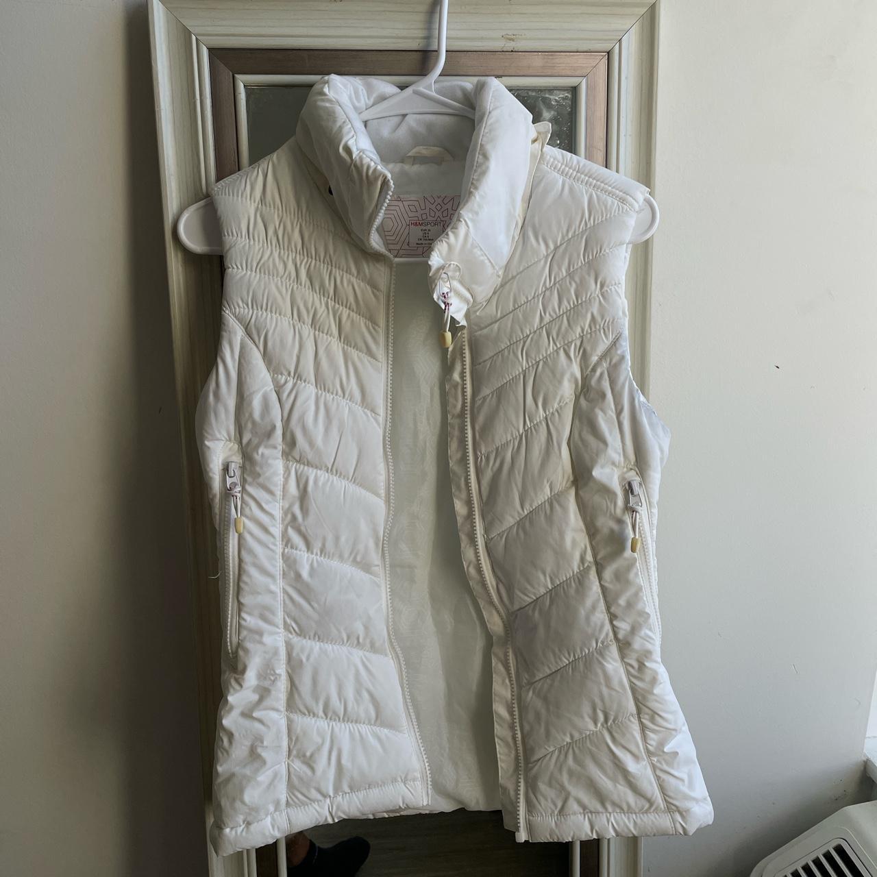 Women's White Gilet | Depop