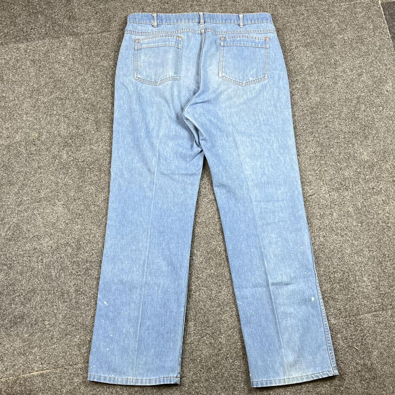 Vintage Farah jeans. Made in the 80’s, a very thin... - Depop