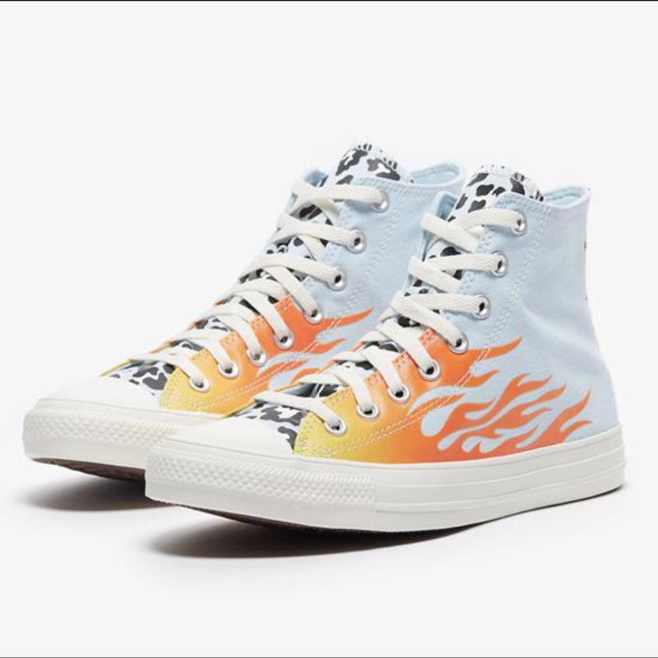 Blue flame deals converse