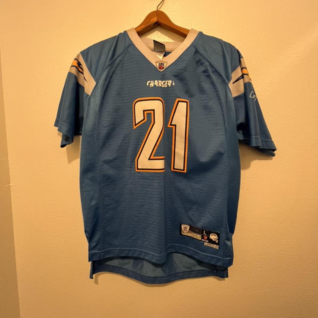 LADAINIAN TOMLINSON SAN DIEGO CHARGERS REEBOK ON - Depop