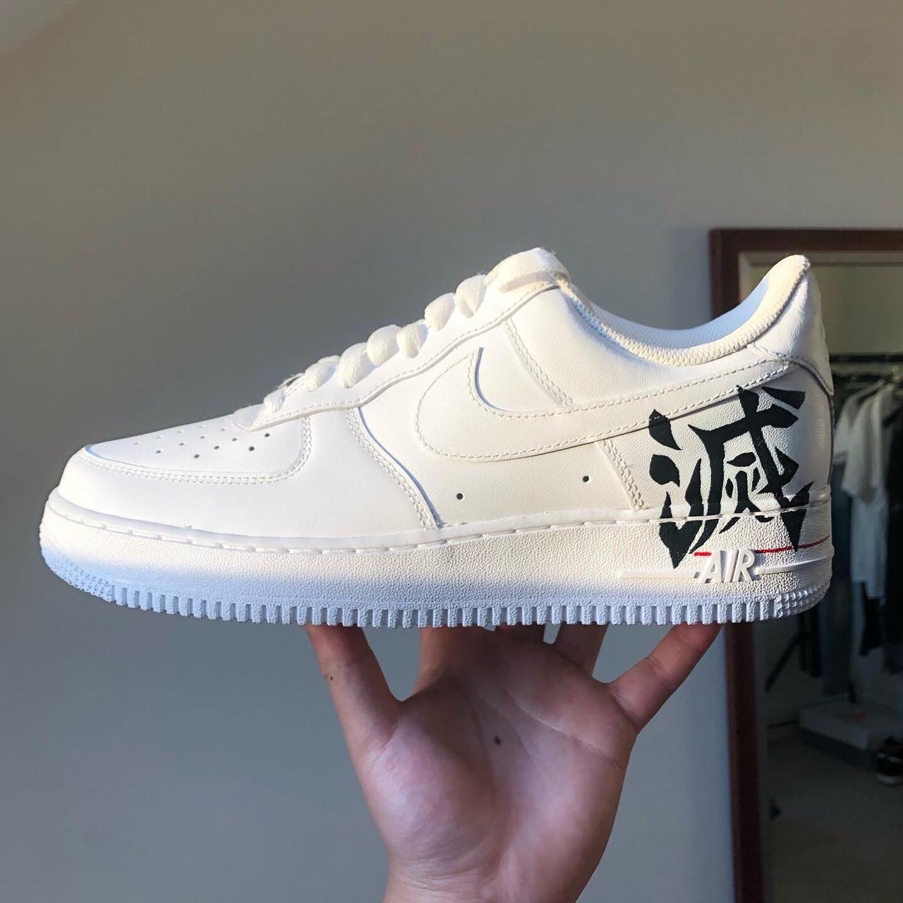 Custom Air Force 1 Anime Demon Slayer Depop