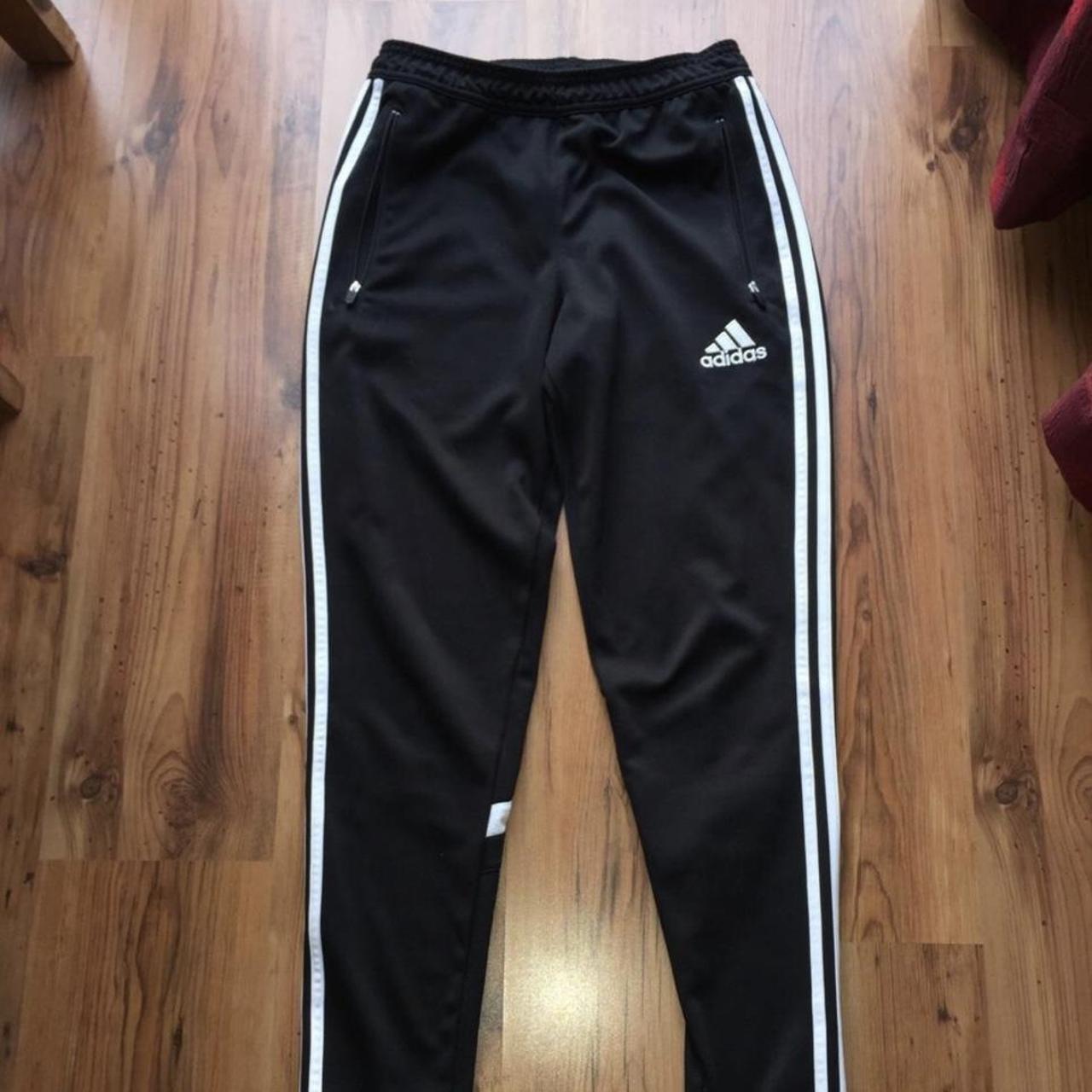 Adidas climacool tracksuit bottoms 😎 Black and... - Depop