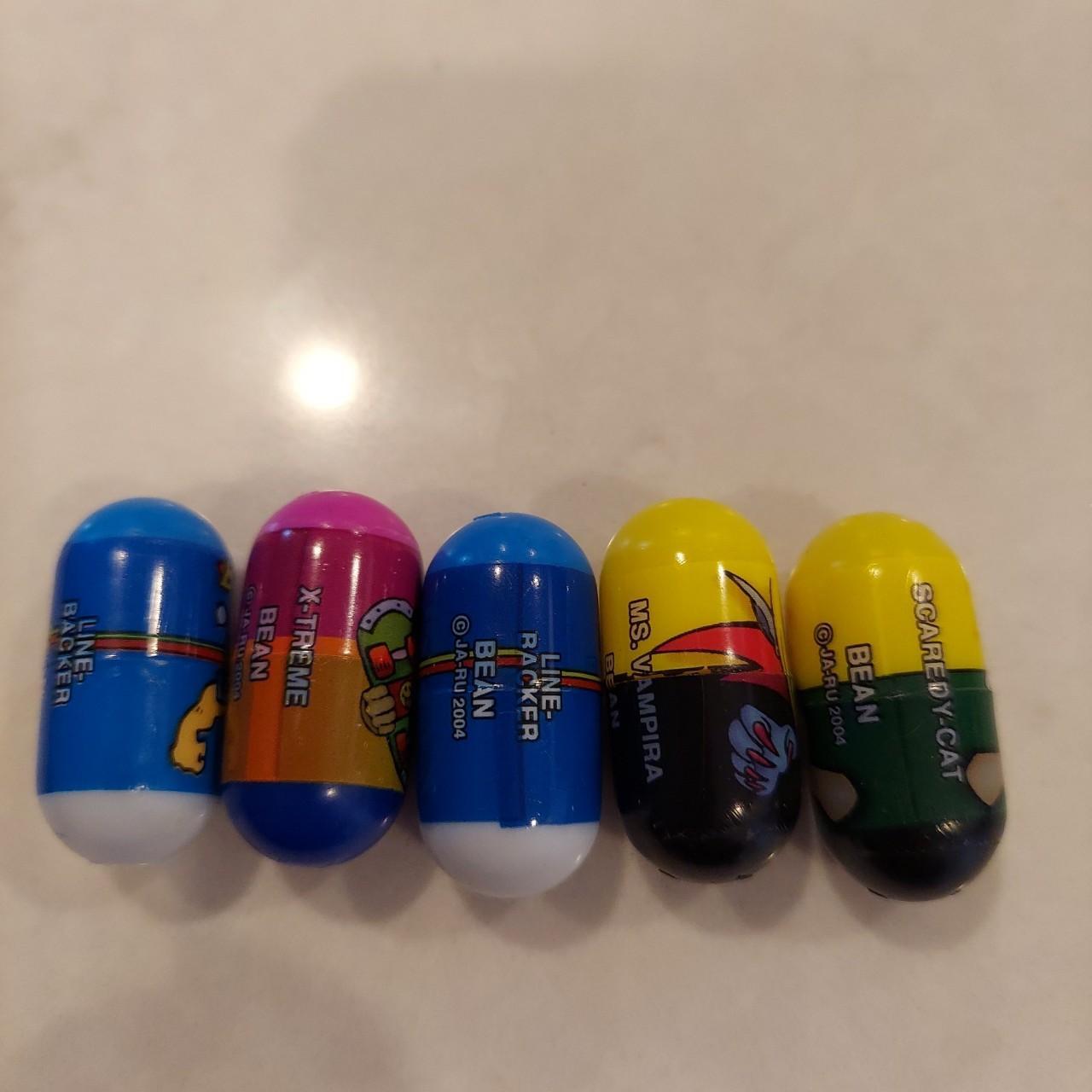 lot of 5 Ja-Ru Bean Beans Mighty Beanz Crazee Jumpin | Depop