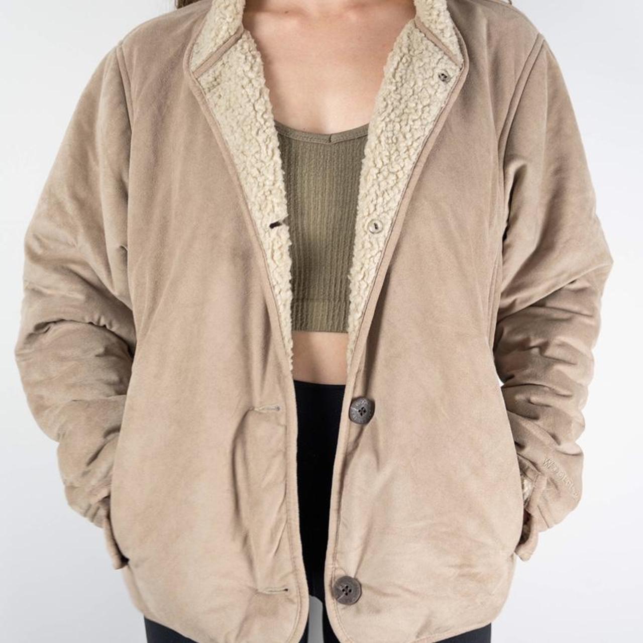 woolrich sherpa lined jacket