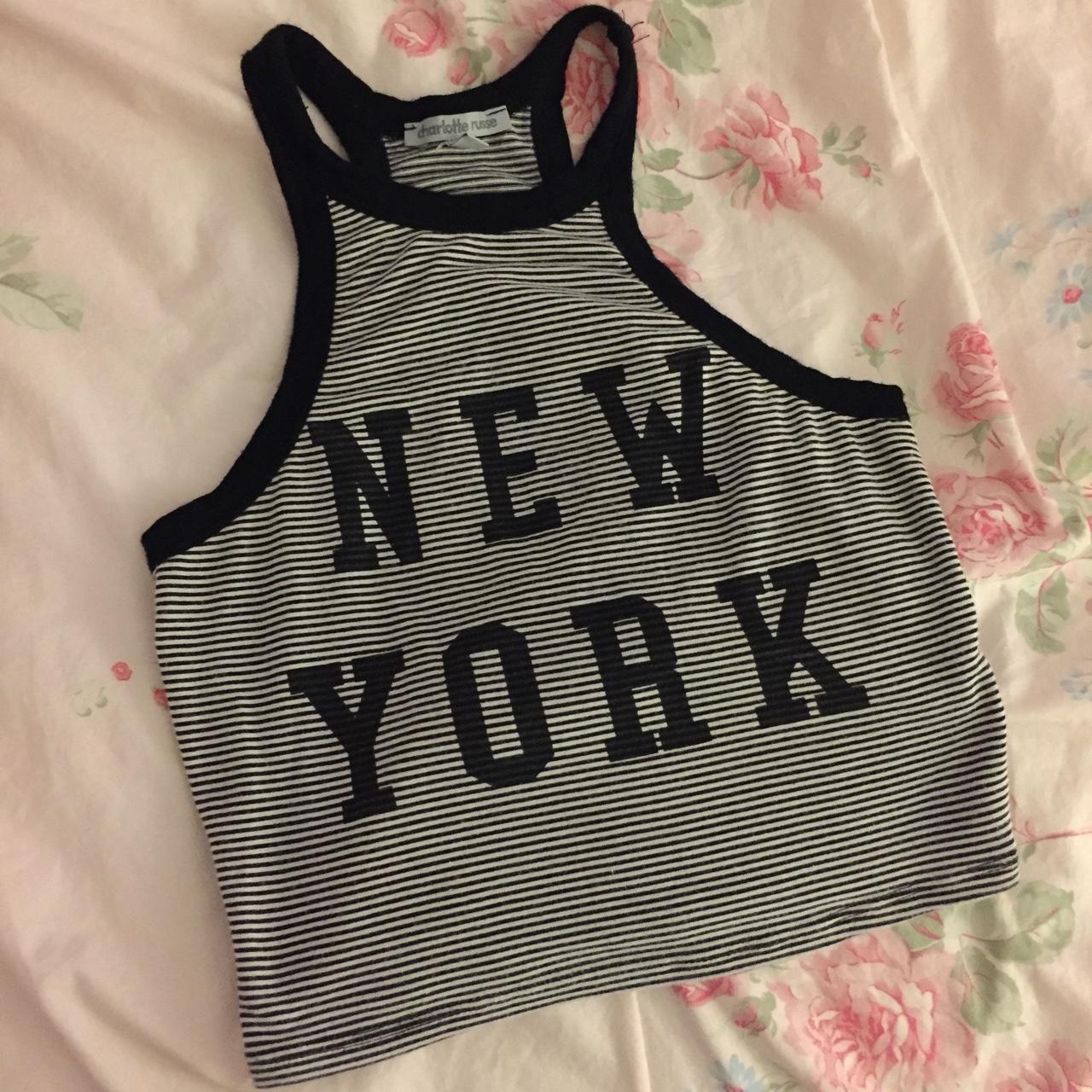 **REDUCED PRICE** Cute New York crop top size small.... - Depop