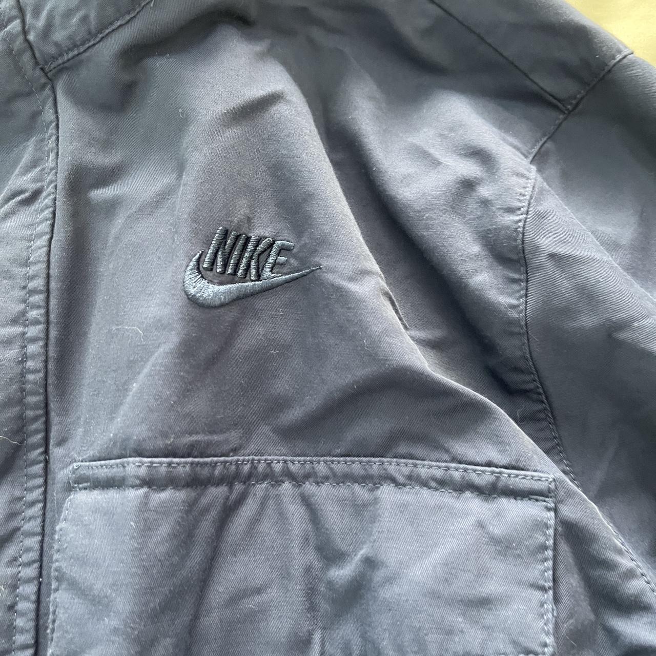 Navy windbreaker jacket Depop