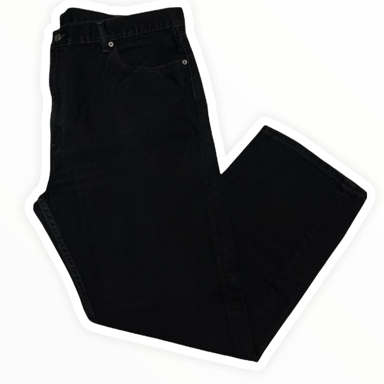 Mens 505 Levi’s black denim jeans Mens size Size... - Depop