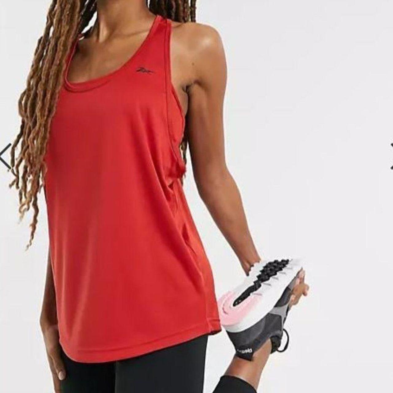 Size XS Reebok Workout Top Tank Top Racer... - Depop