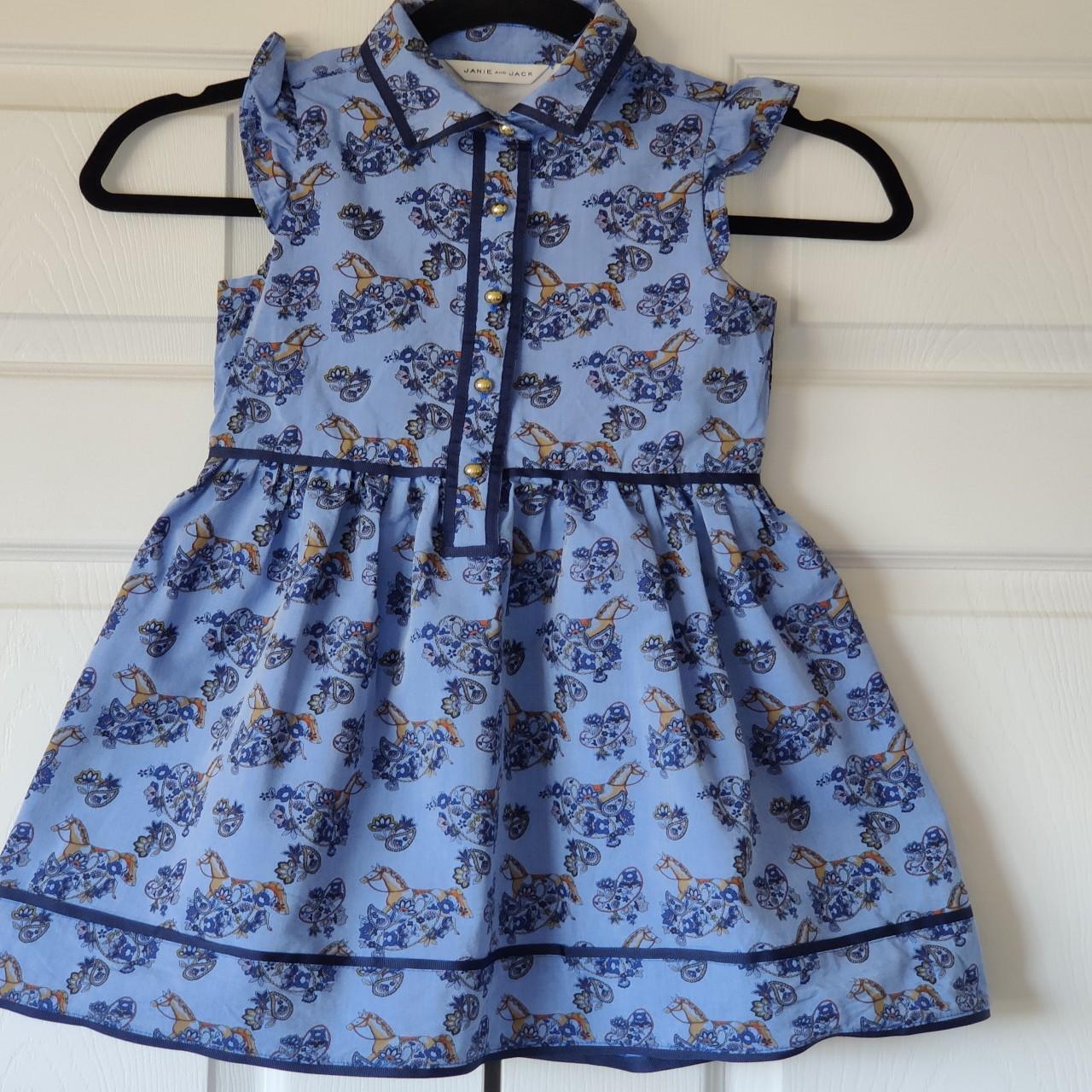 Janie and Jack Blue Dress