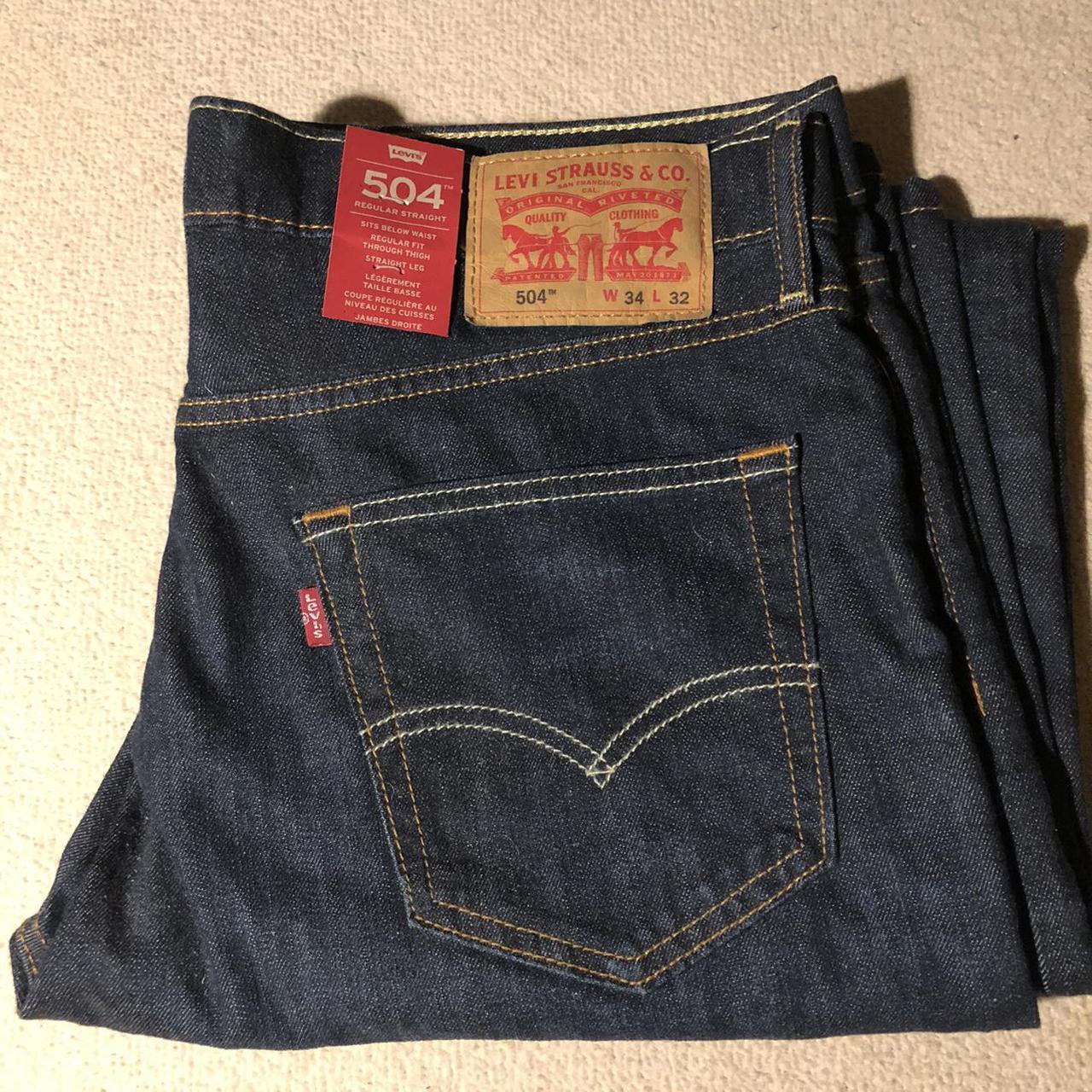 levis 504 w34 l32