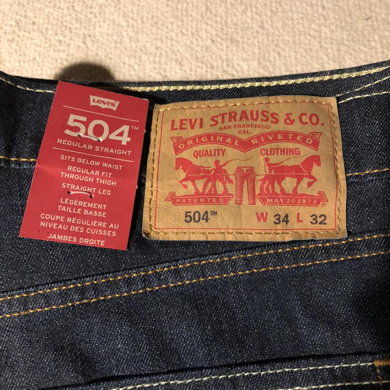 levis 504 w34 l32