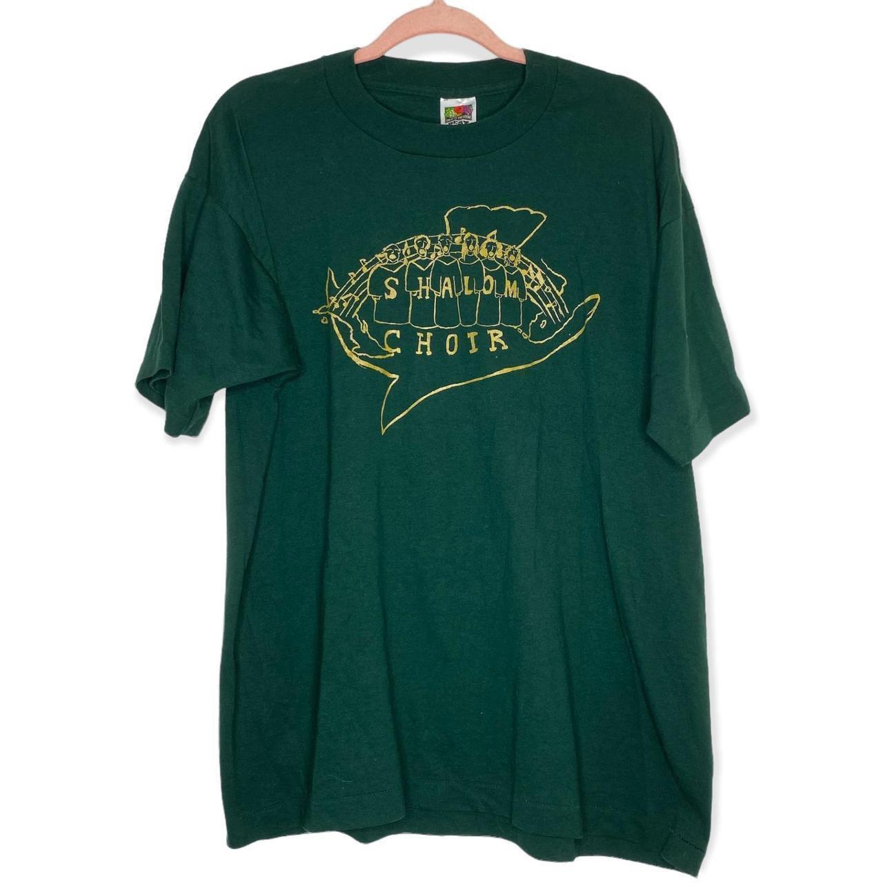 Product Image 1 - Vintage dark green tee featuring