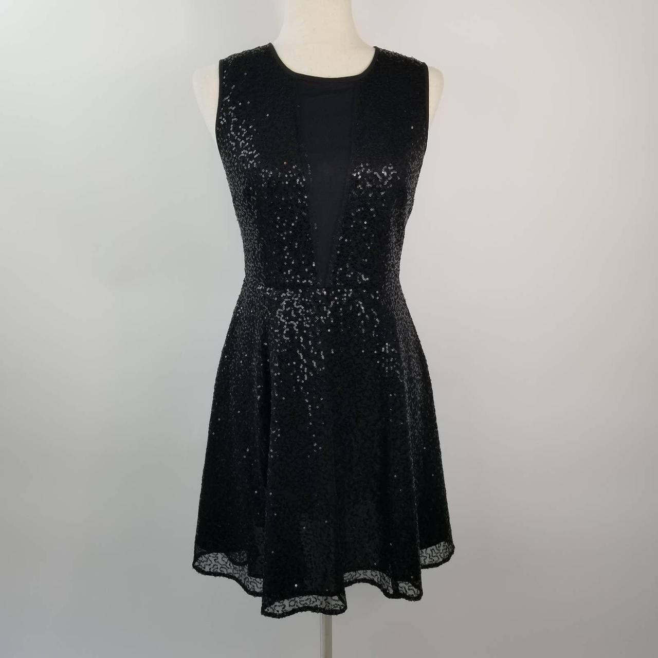 Cynthia Rowley Women's Black Dress | Depop