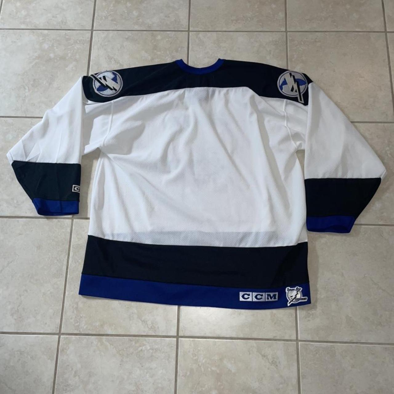 Vintage 1992 Tampa Bay Lightning NHL Hockey jersey - Depop