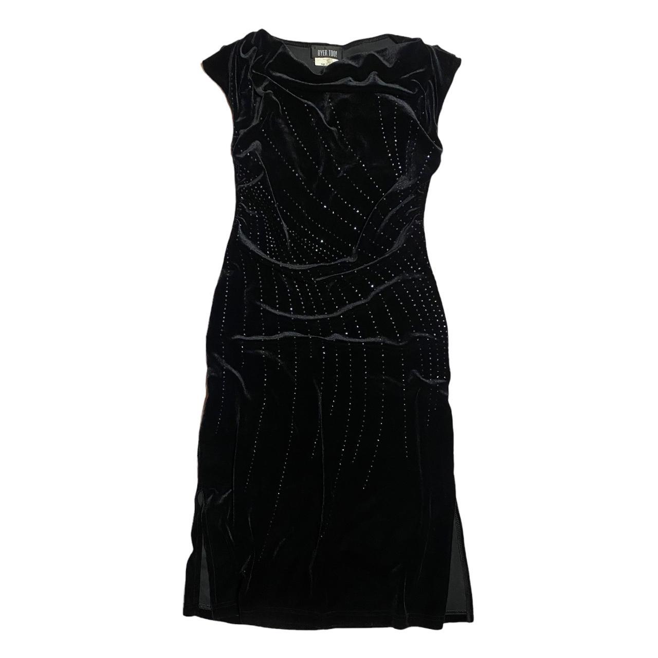 open back thong dress