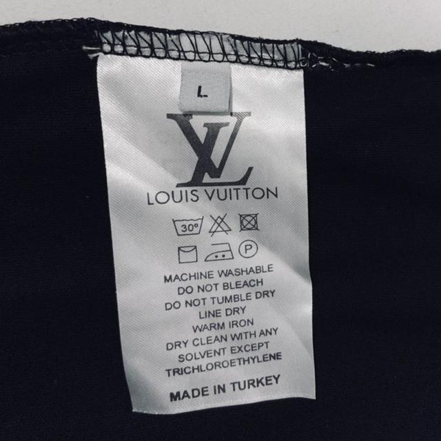 LOUIS VUITTON Skinny Black Tie MATERIAL : - Depop