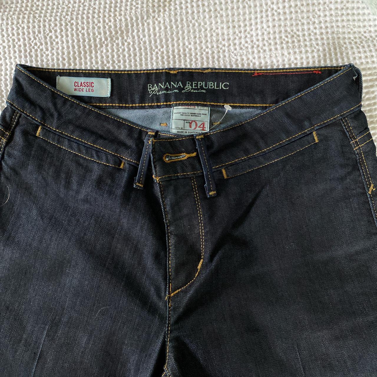 Banana republic jean store sizes