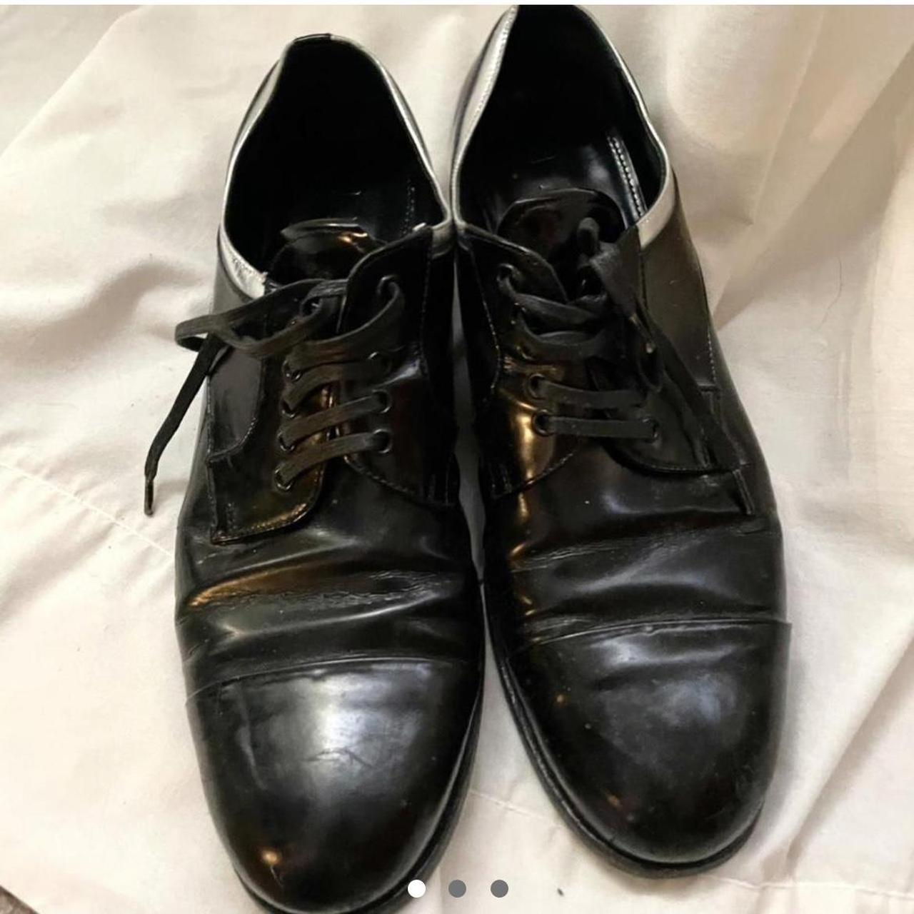 Prada Women's Black Oxfords | Depop