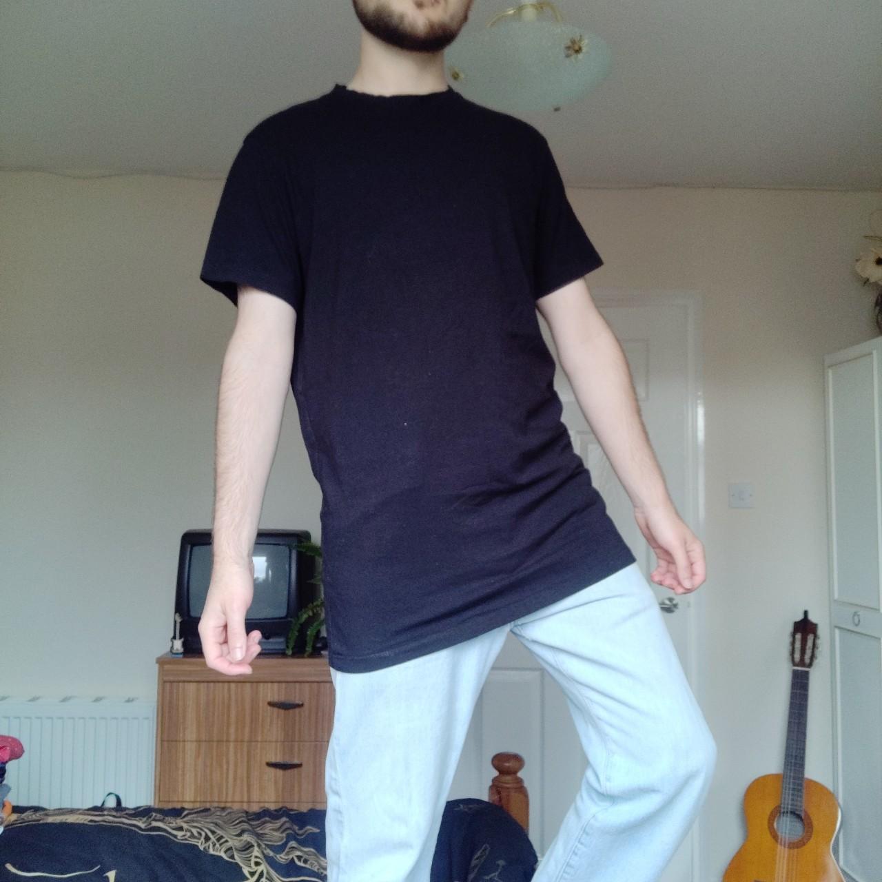 Black Primark slim fit tee Soft stretchy fabric Like... Depop