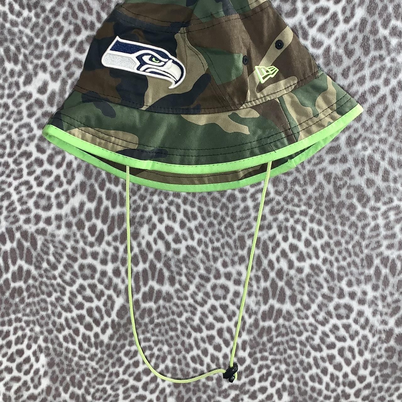 NEW ERA x NFL Brand Seattle Seahawks Bucket Hat - Depop