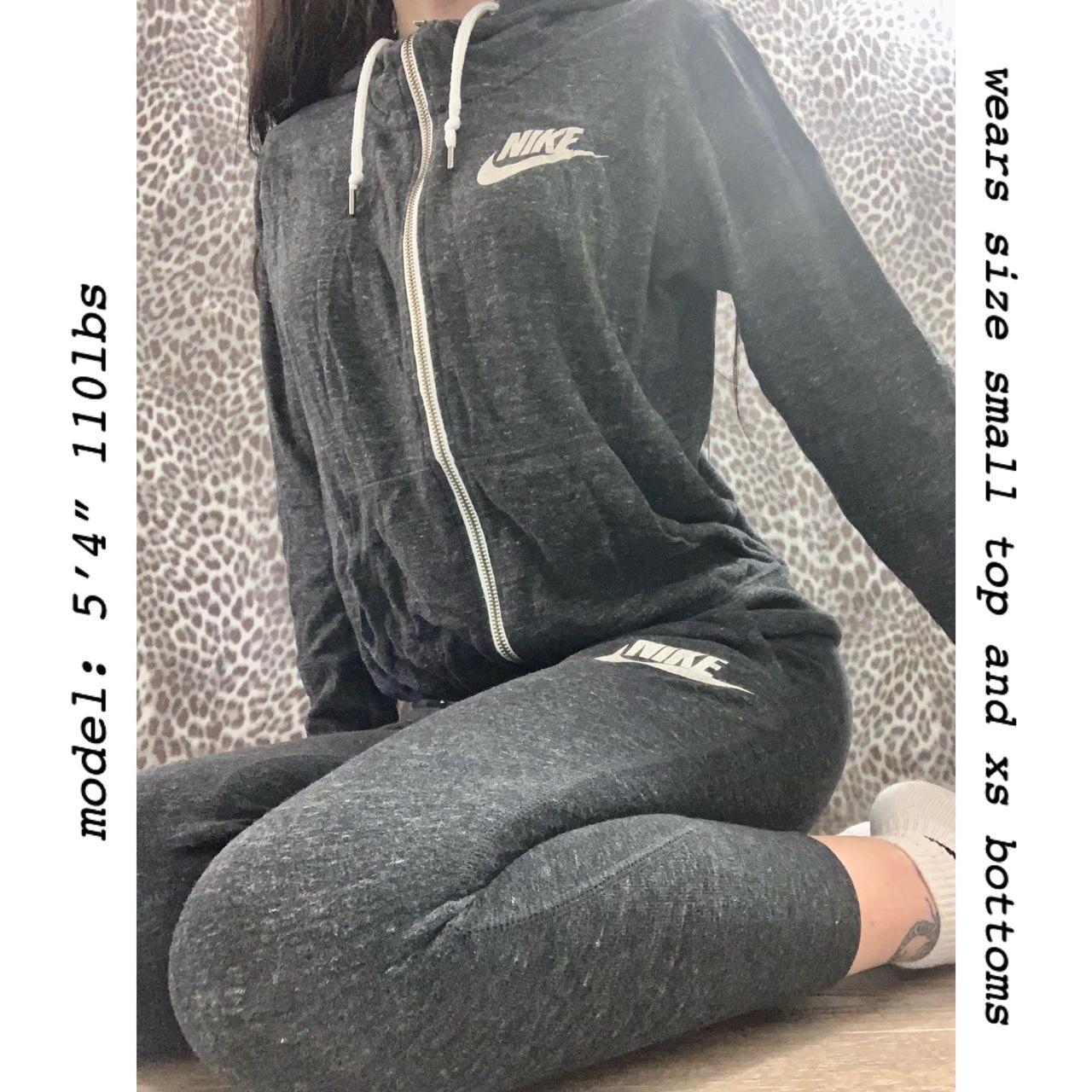 Ladies grey nike tracksuit sale