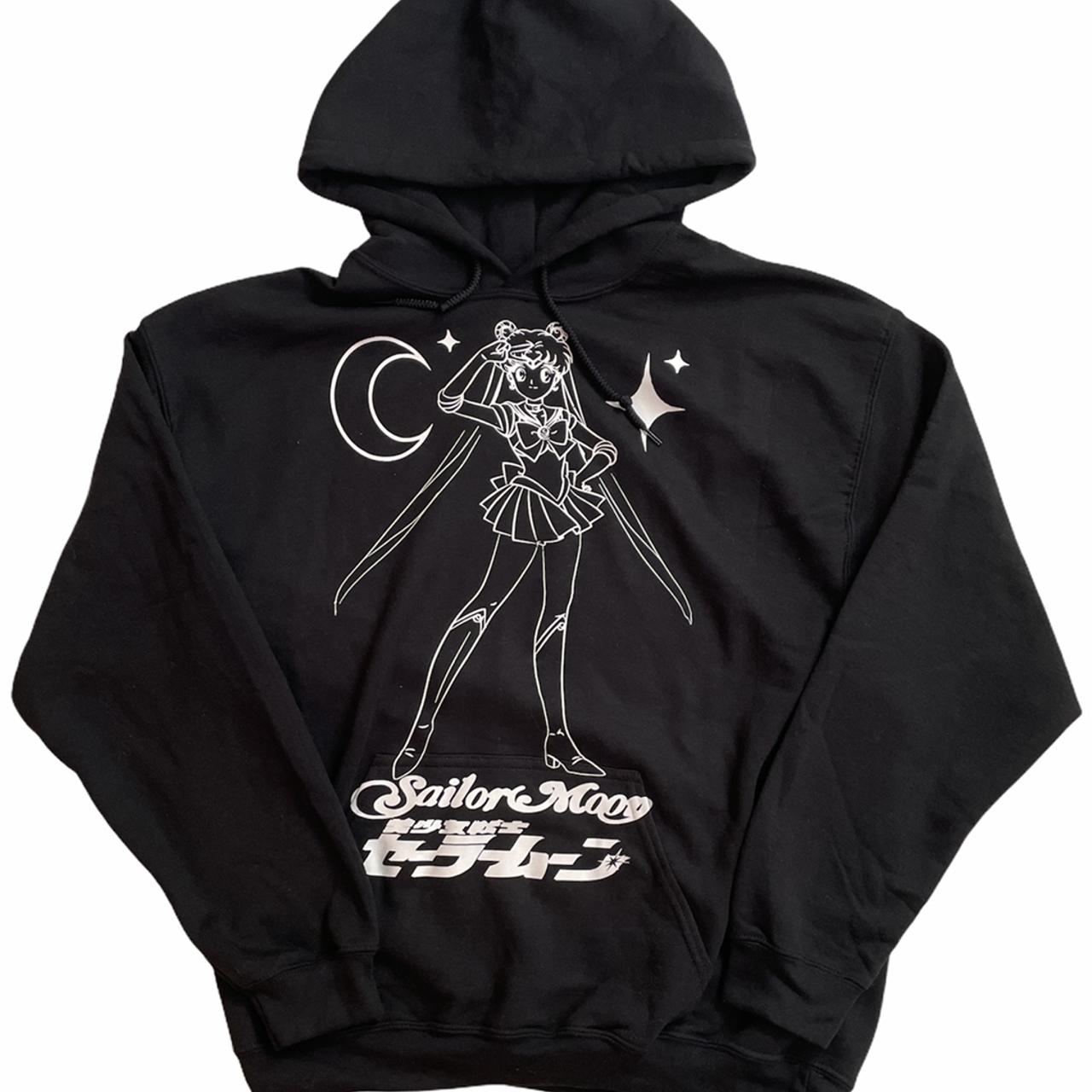 Sailor moon hotsell hoodie black