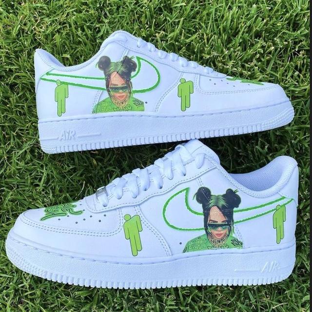 custom af1 billie eilish