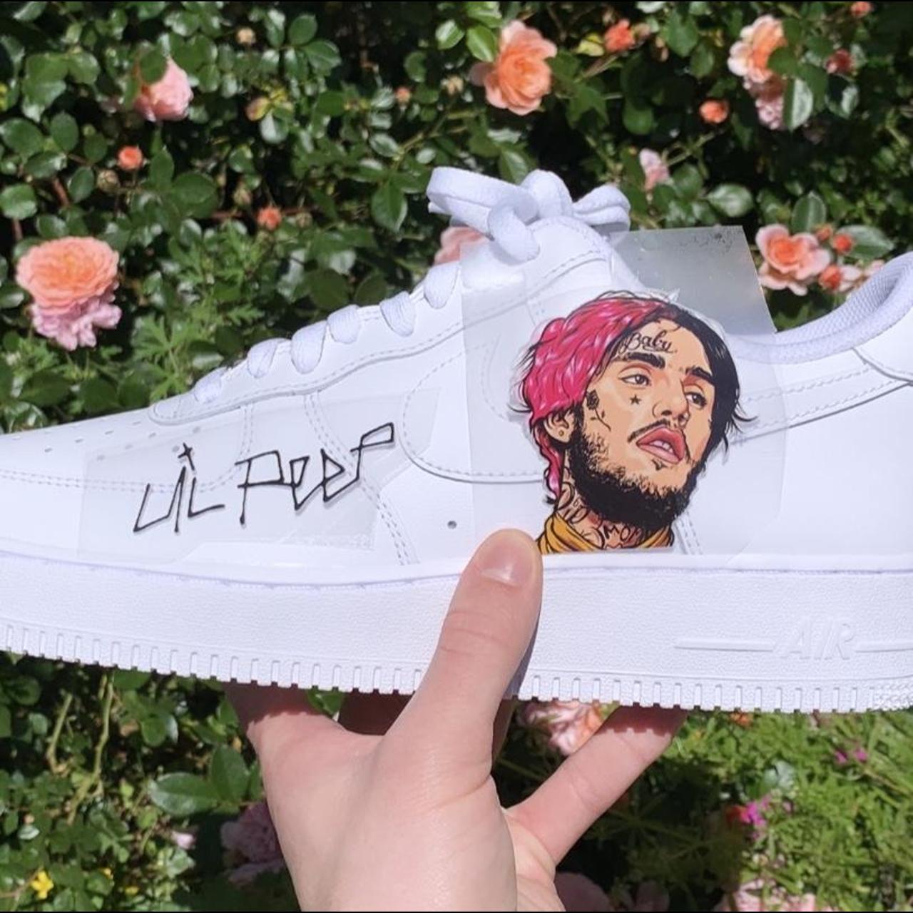 Air force 1 custom lil peep best sale