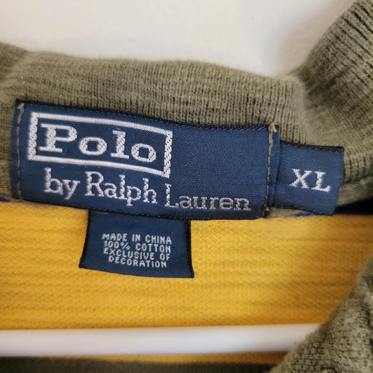 Vintage Polo Ralph Lauren Size XL Multi color... - Depop