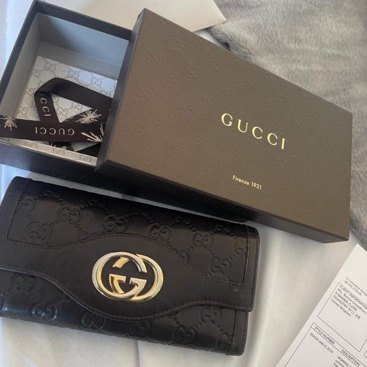 Gucci Magnetic Clasp Empty Box and shopping Paper Bag. Dimensions 14x11x5 |  eBay