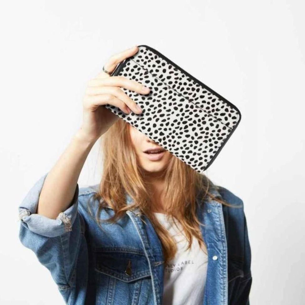 STATUS ANXIETY Delilah Travel Wallet Snow leopard... Depop