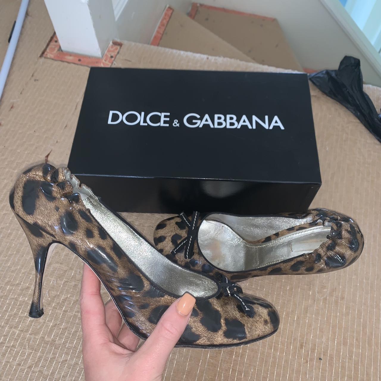 dolce & gabbana leopard shoes