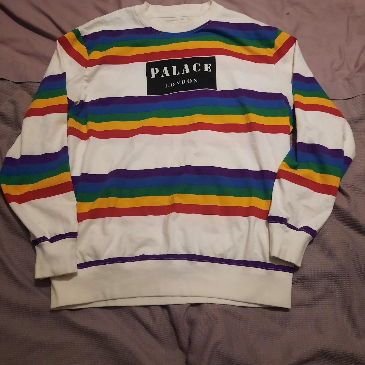 Palace rainbow sweater best sale