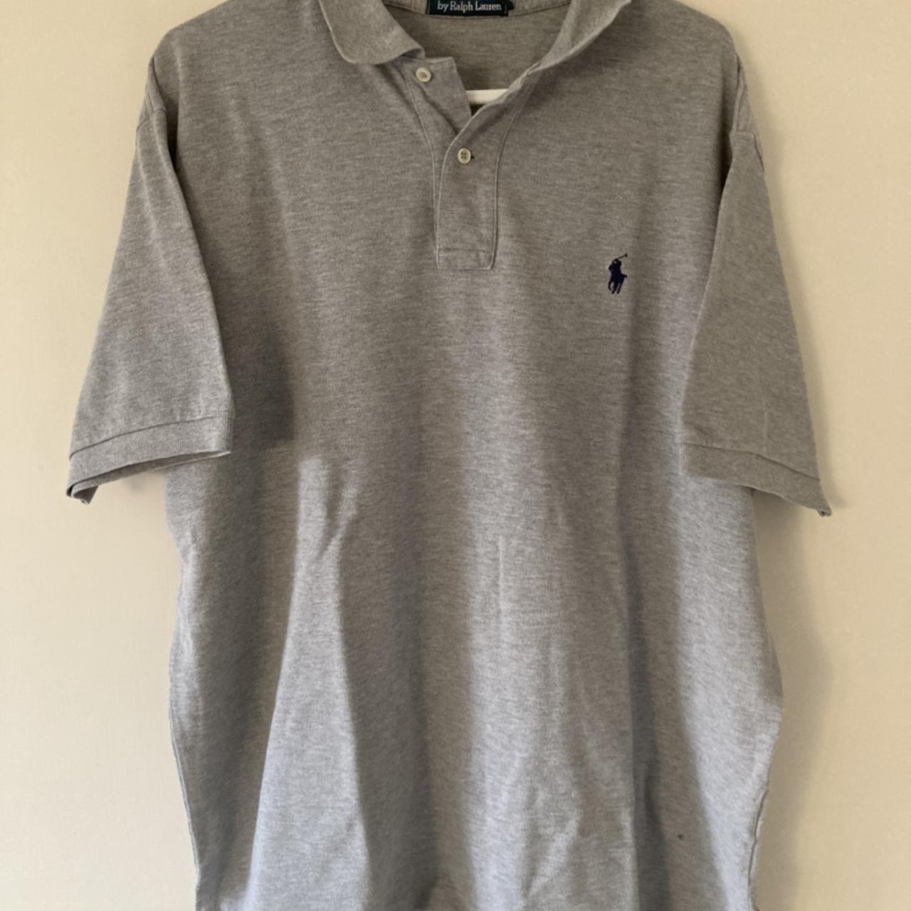 Ralph Lauren Men's Grey Polo-shirts | Depop