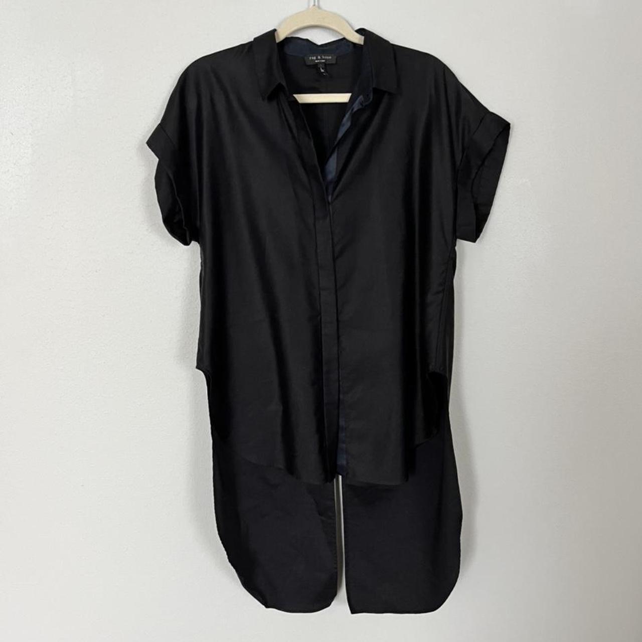 Rag & Bone Women's Black Shirt | Depop