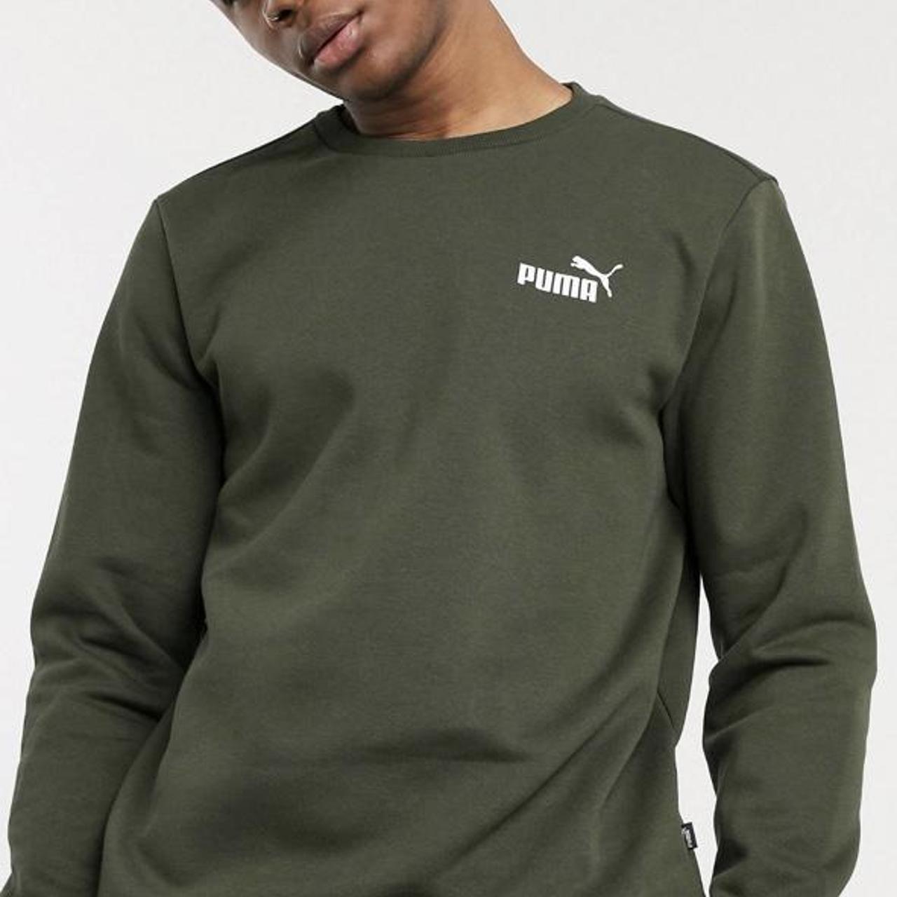 Khaki green hot sale puma jumper