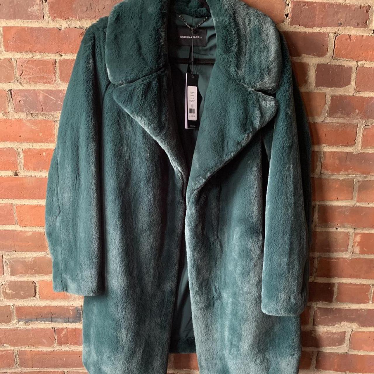 Bcbg hotsell green coat