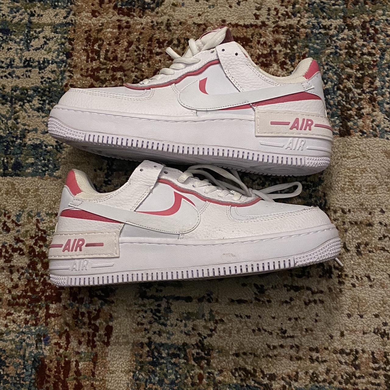 Air force 1 shadow white/magic flamingo women's clearance shoe