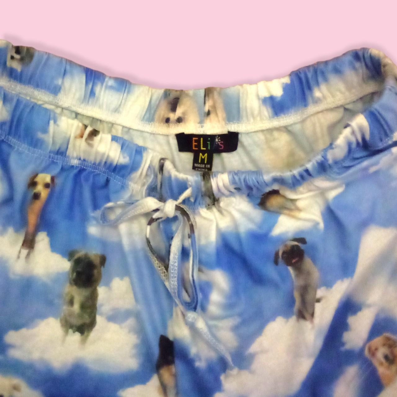 Delia's Women's Blue and White Shorts Depop