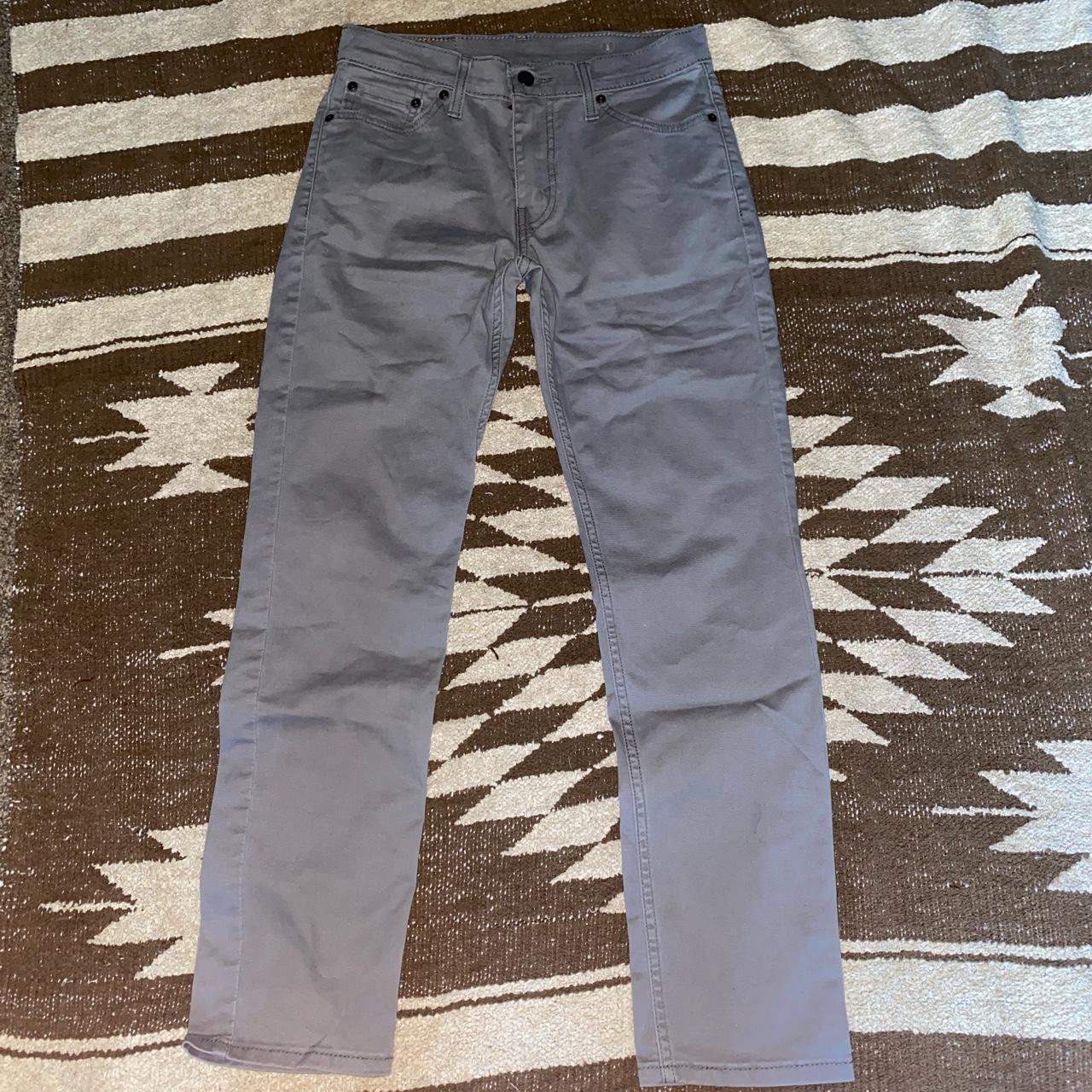 Grey Levi Pants 29x30 - Depop
