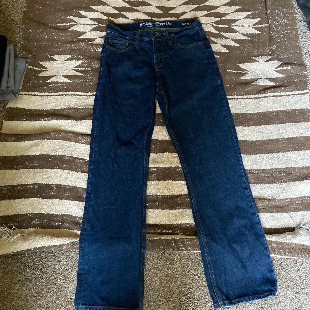 Blue Mossimo Jeans 28x30 Depop