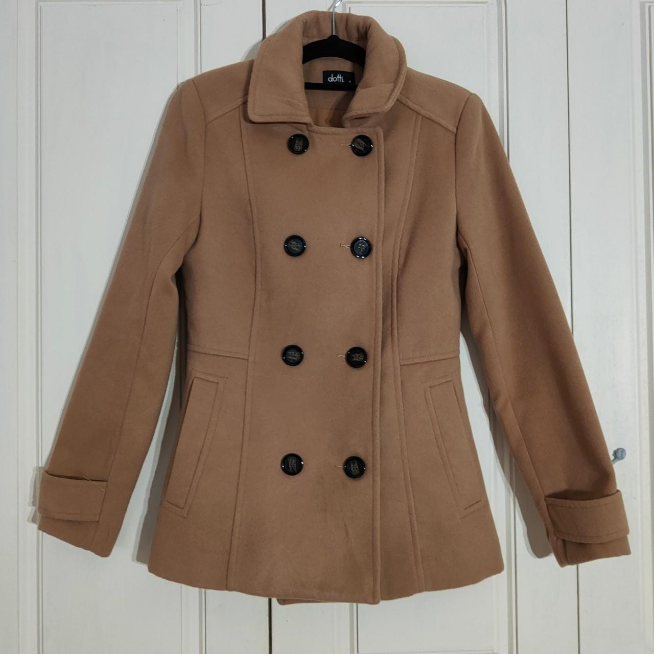 DOTTI TAILORED PEA COAT - SIZE 8 This beautifully... - Depop