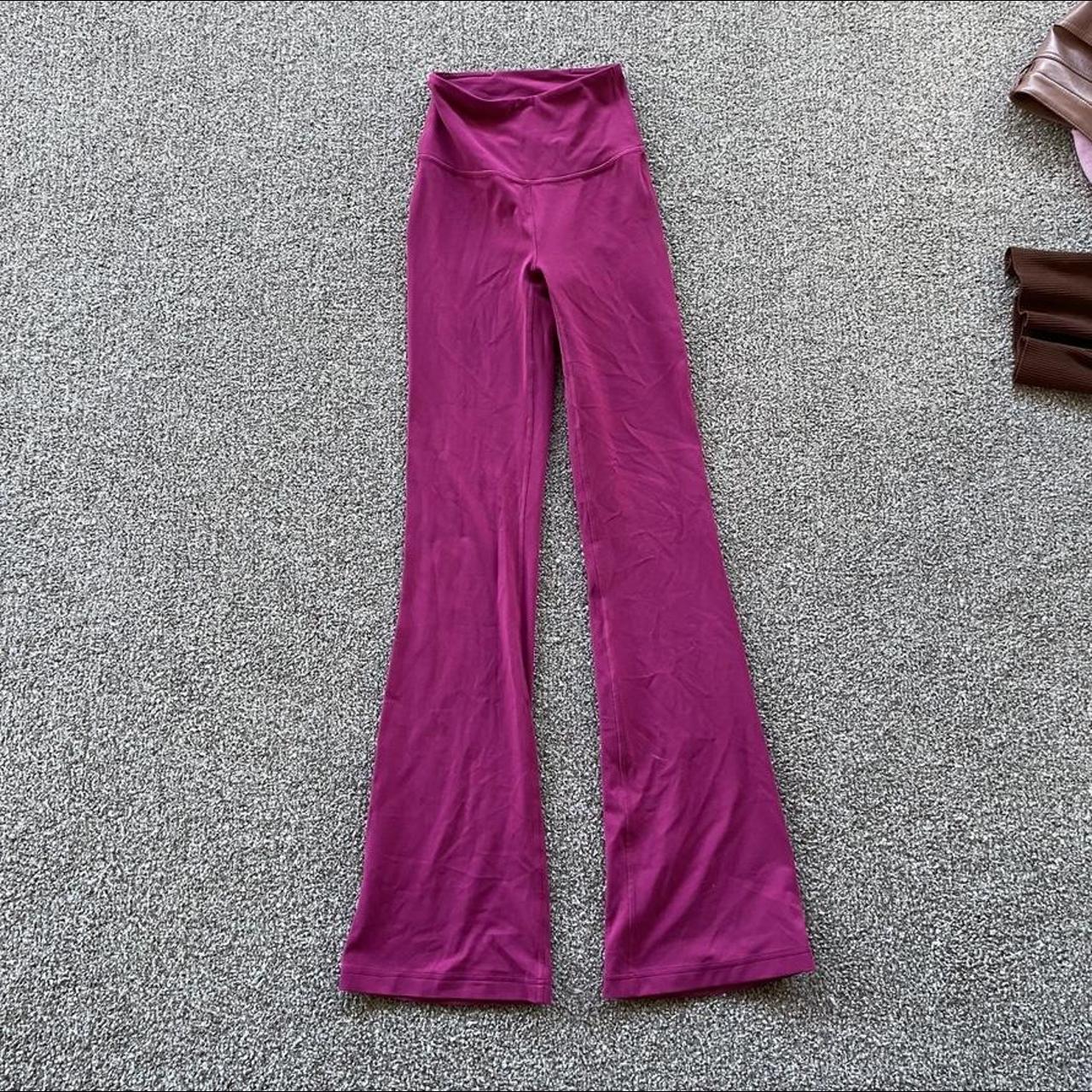 Lululemon Groove Super-High-Rise Flared Pant... - Depop