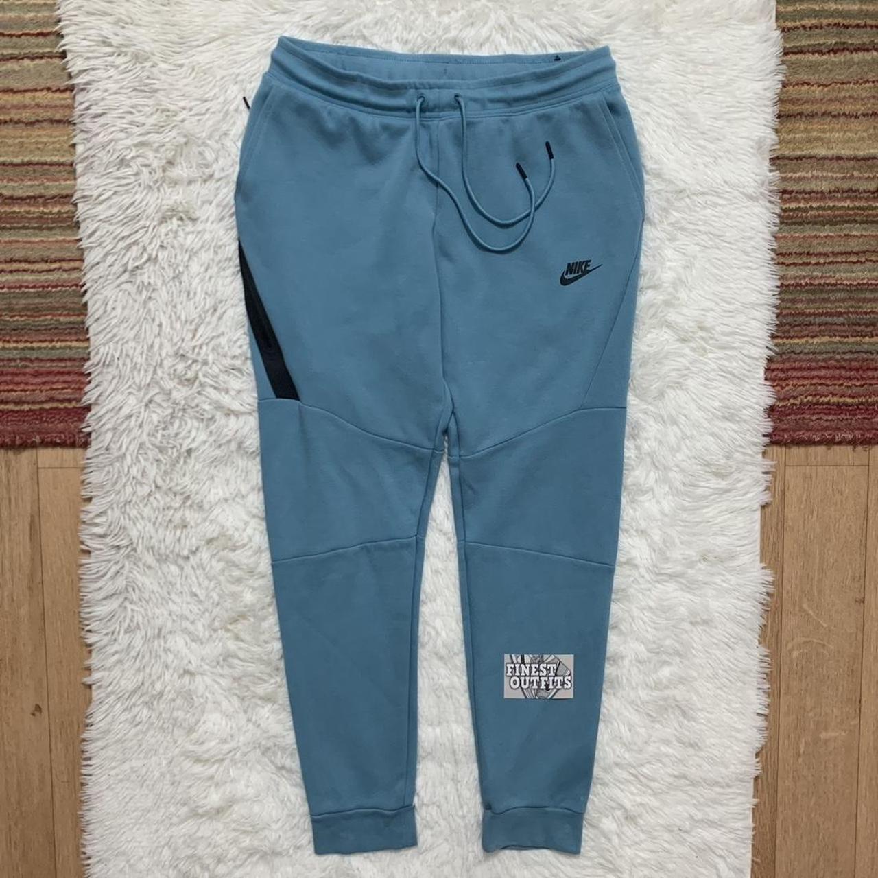 nike tech fleece cerulean blue