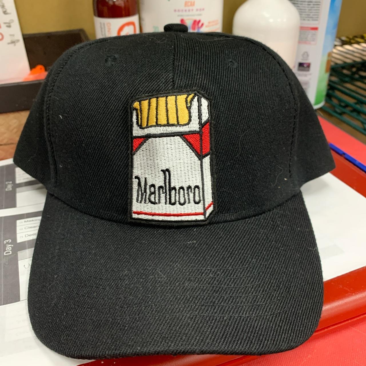 Marlboro pack Velcro hat