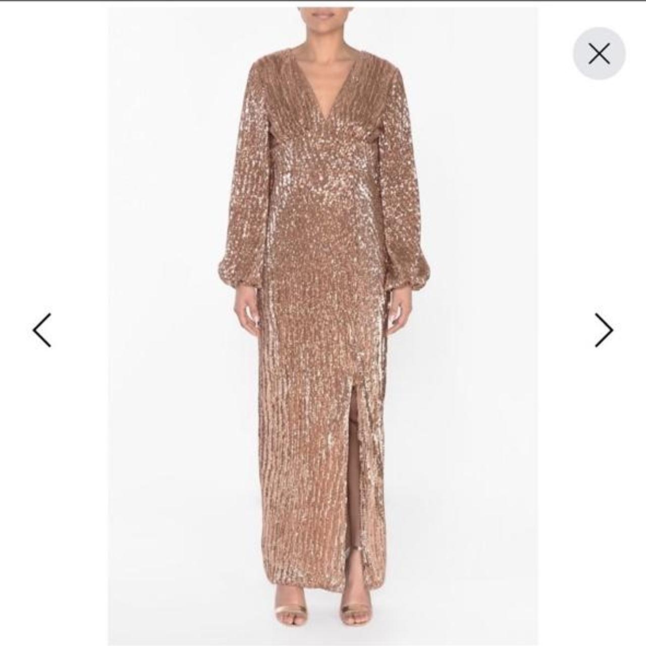 Product Image 1 - True Decadence Sequin Dress 
Gold